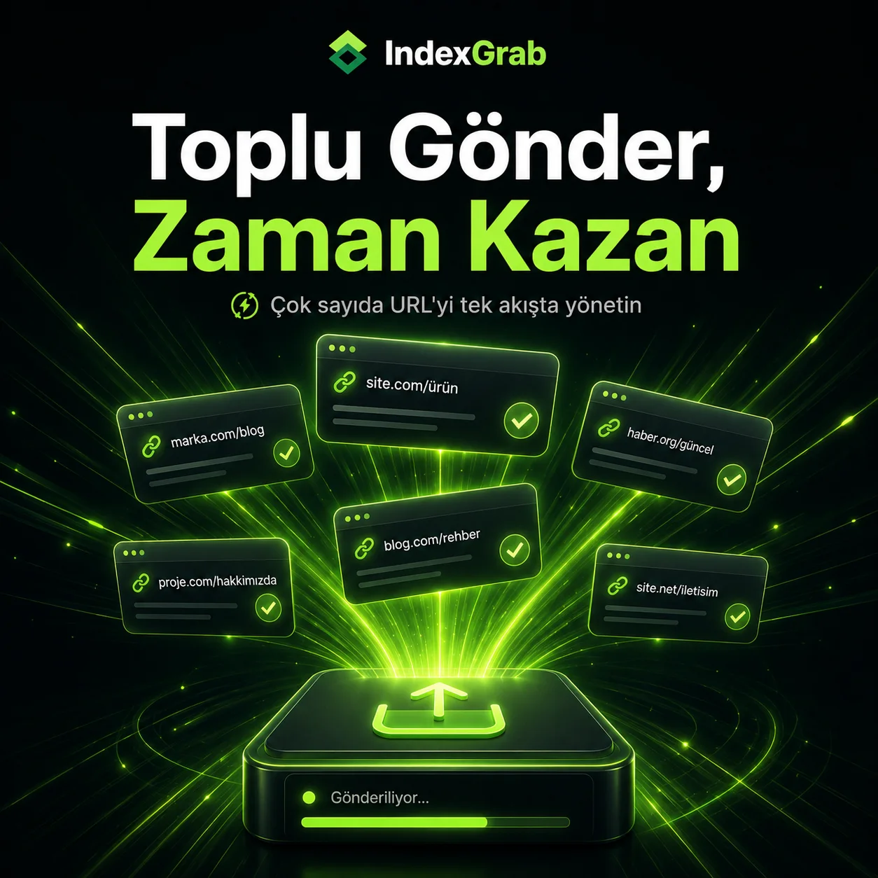 Toplu URL işlemlerinde kullandıkça öde maliyet modeli